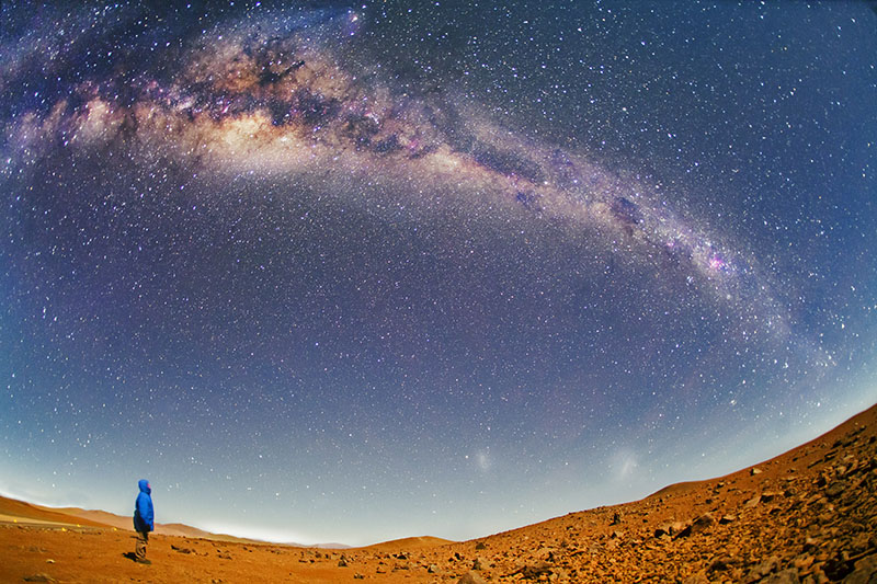 Autoretrato en el desierte de Atacama (Chile)